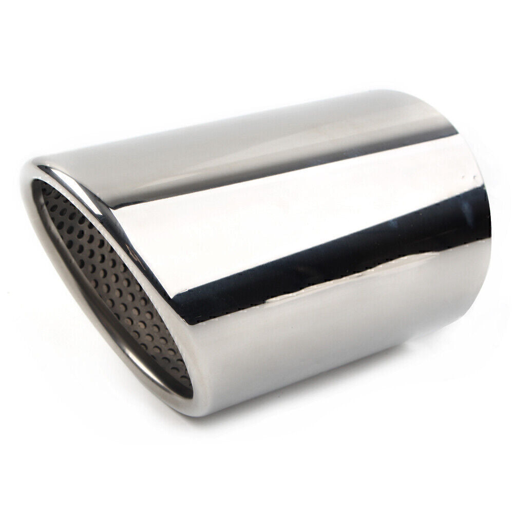 Car Stainless Steel Rear Exhaust Pipe Tail Muffler Tip Fit for Audi Q7 2009-2021 Q