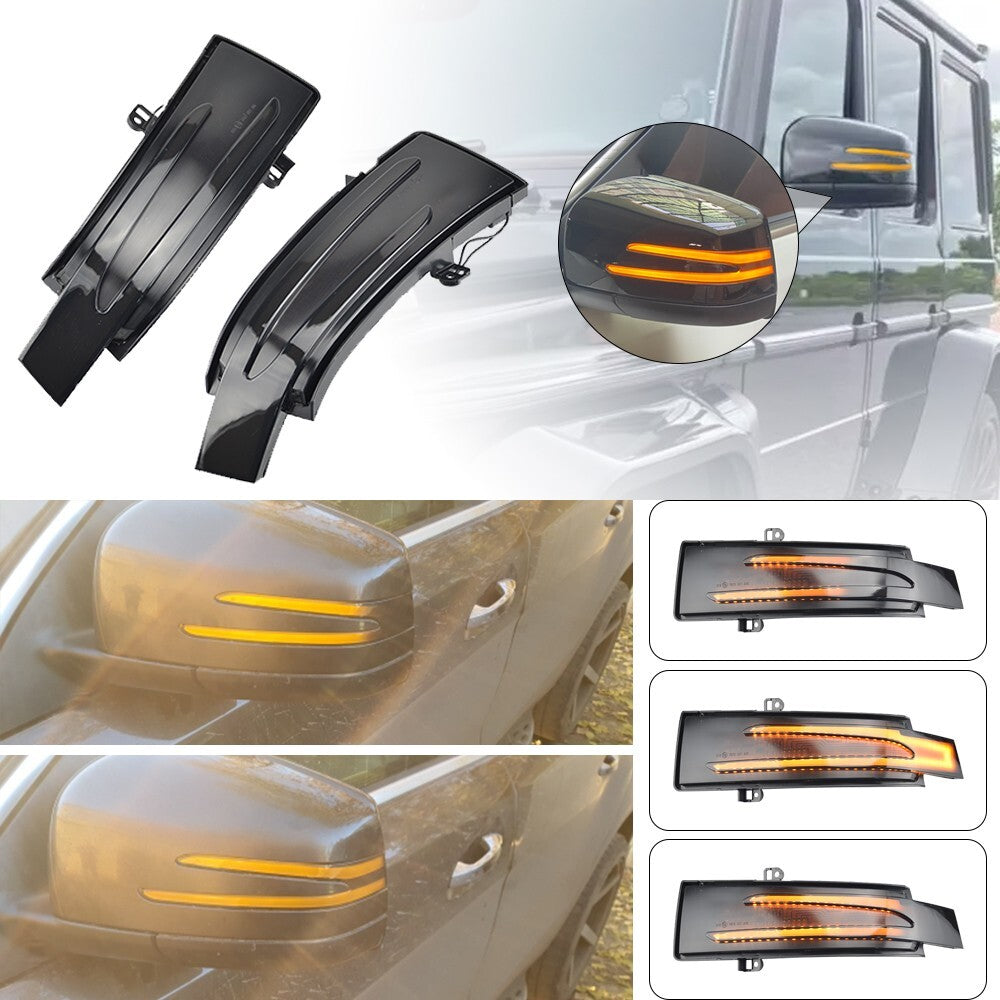 Dynamic Side Turn Signal Light for Mercedes-Benz G-Class M-Class R class GLS