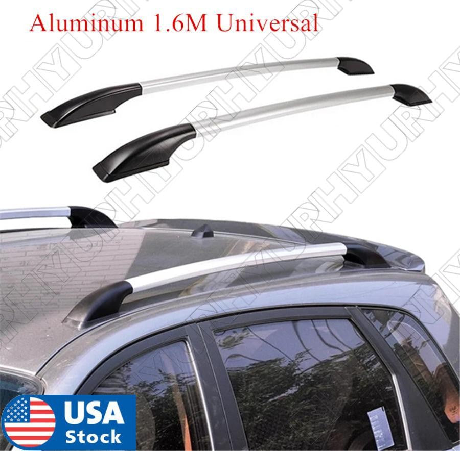 1.6M Luggage Rack Refit Special Luggage Rack Aluminum Alloy Side Bars Rails 1Set