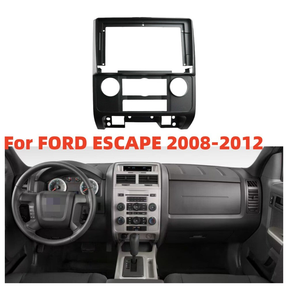 Replace For ESCAPE 2008-2012 Car Stereo Radio Fascia Panel Trim 9INCH Frame n