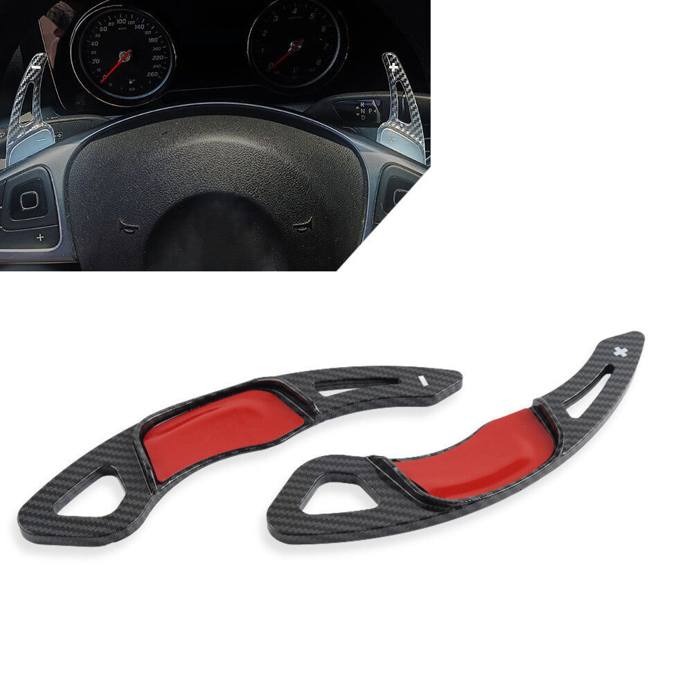 for VW for Golf 7 Lamando for Jetta Black Steering Wheel Shift Paddle Shifter Extension