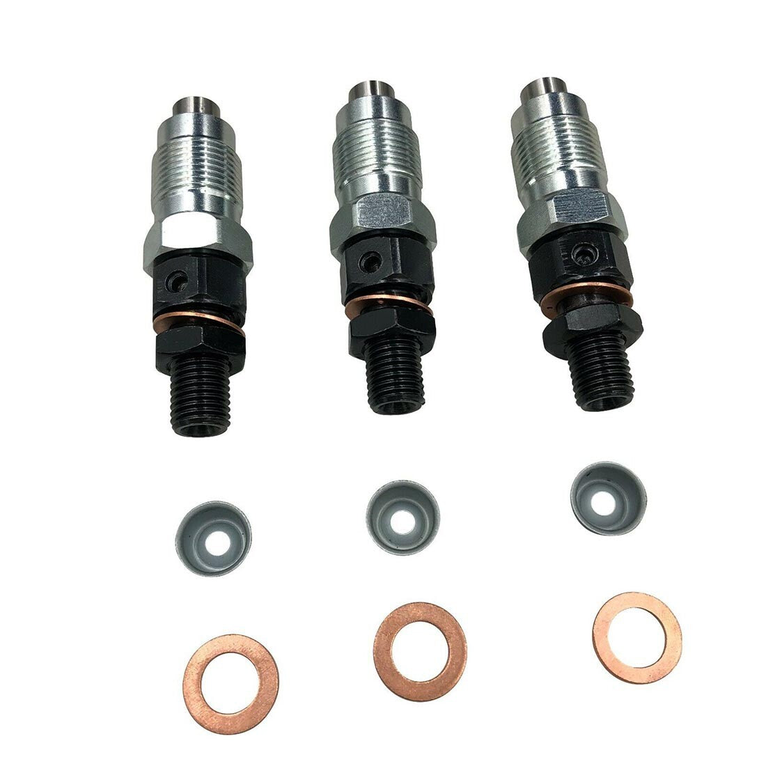 3PCS 16871-53000 Fuel Injectors 16001-53904 16871-53000 Suitable For Kubota D722