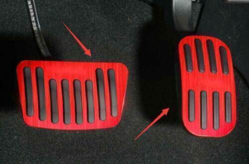 Red Brake Pedal Accelerator Pedal Moulding Cover for Toyota for Corolla Cross 22-24