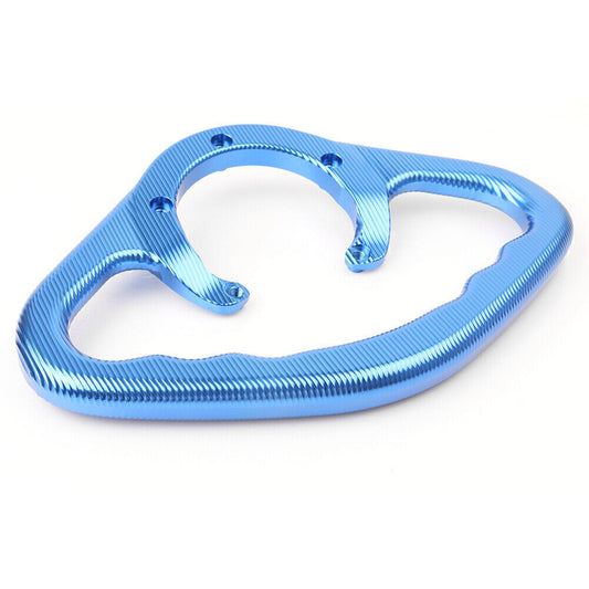 for Suzuki GSXR600/750/1000/1300 SV650/S Blue CNC Passenger Front Hand Grip Tank Q