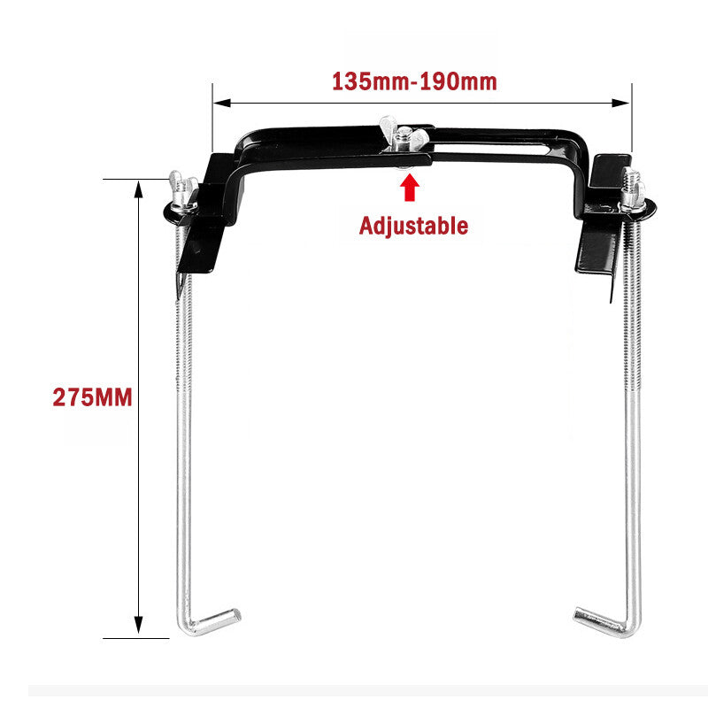 Car battery bracket mounting clip bracket bolt tightening kit for trucks, boats, and RVs - n