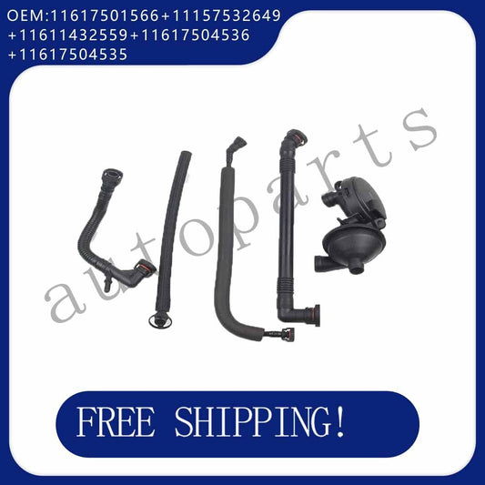 PCV crankcase ventilation valve hose kit for BMW E46 320i 325i 330i 525i M54 X3 Z3 Z4