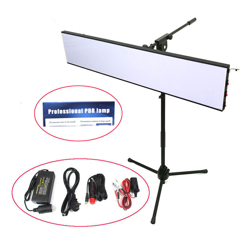 12V PDR Dent Reflector,Tripod Line Panel Light Dent Repair Tools Dent Finder v