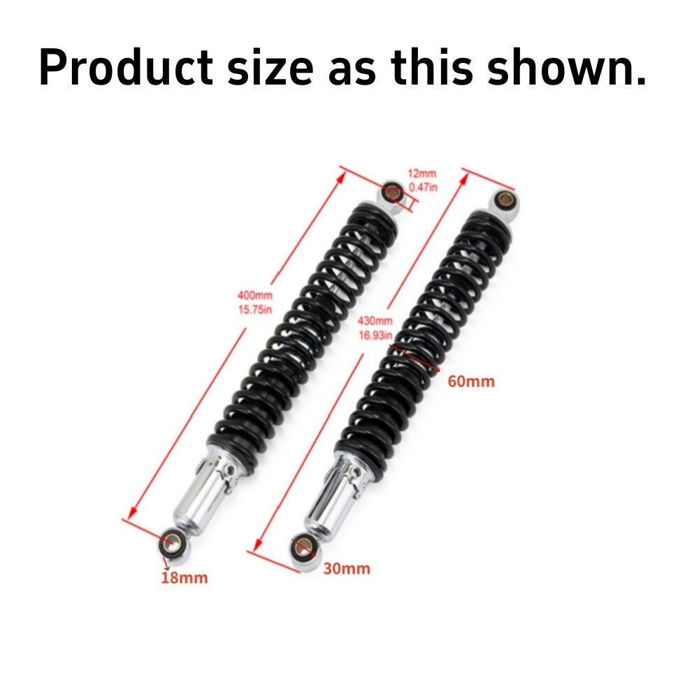 Suitable for Honda XL125 and XL185 off-road rear air suspension 400 mm 15.75 inch - n