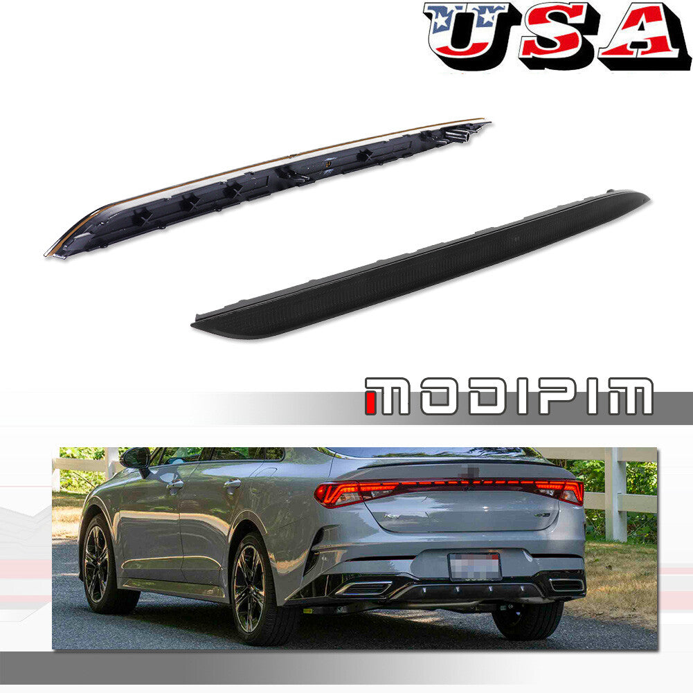 Suitable for 2021 2022 2023 for Kia K5 Smoked rear bumper reflector trim cover left and right - v