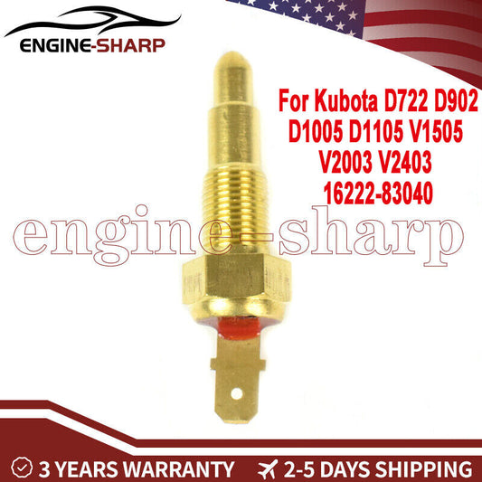Water Temperature Sensor 16222-83040 for Kubota RTV-X1140W RTV-X900G 19498-83040 Q
