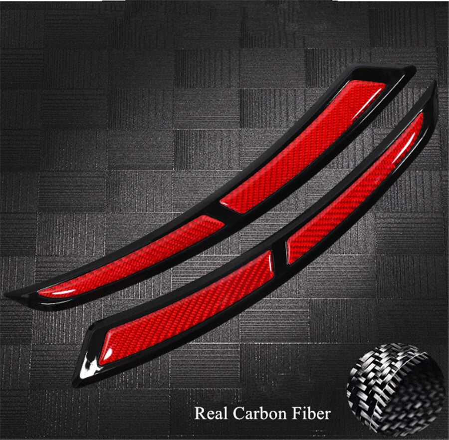 2X Sports Car Wheel Eyebrow Protector Lip Arch Trim Flare Fender Strip Moulding
