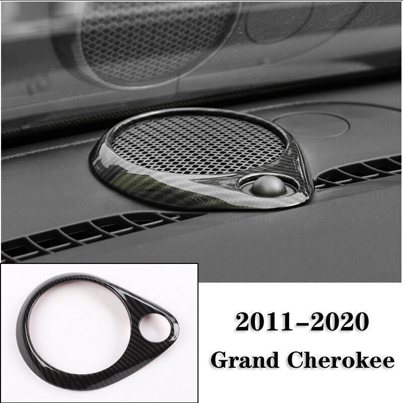 for Jeep Grand Cherokee 2011-2020 Car Dashboard Speaker Ring Cover Trim 1pcs B n