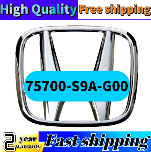 Front grille badge 75700-S9A-G00, suitable for Honda Accord 2003-2007 and CR-V 2002-2011.