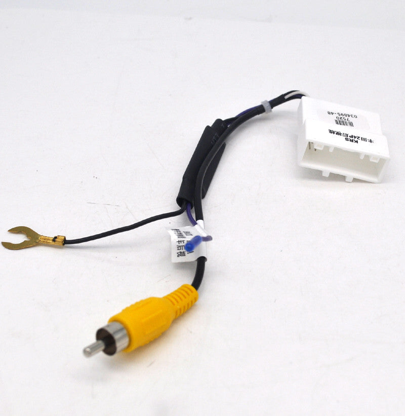 Retention Camera Rear reverse Adaptor Cable For 24P Alphard Estima Prius v