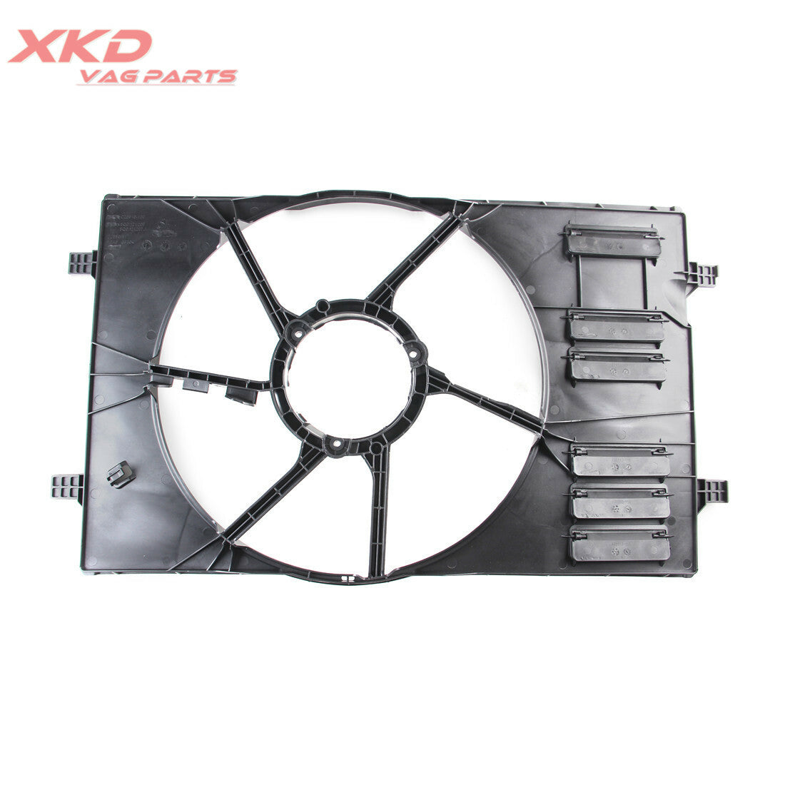Radiator cooling fan cover suitable for Golf 2015-2017 and for Jetta MK7 2018-2019.