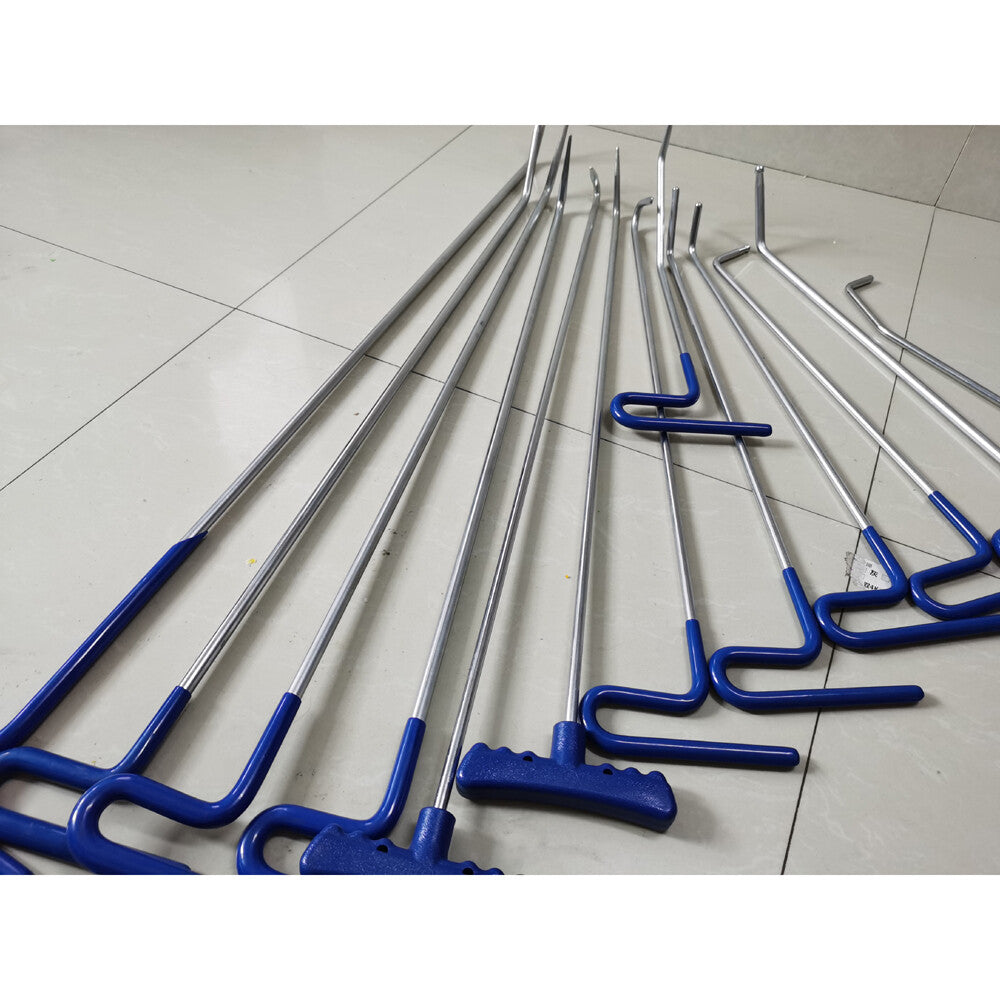 30pcs Auto Body Dent Puller Rods Length 30cm-95cm Car Dent Hail Repair Tools v