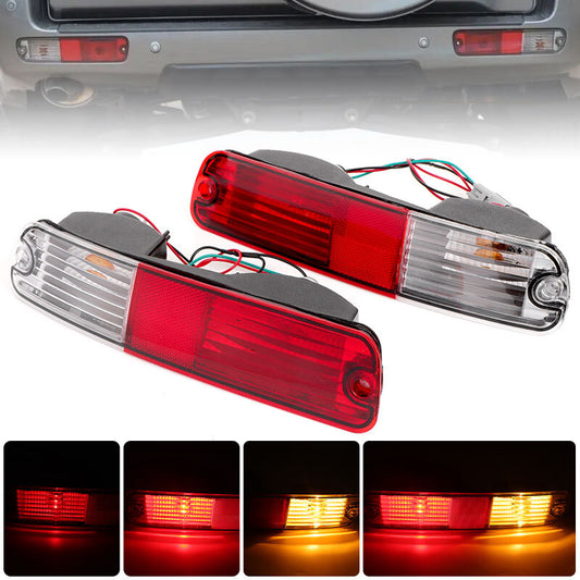Left Right Rear Bumper Fog Light Tail Lamp for Mitsubishi Pajero Montero 03-06