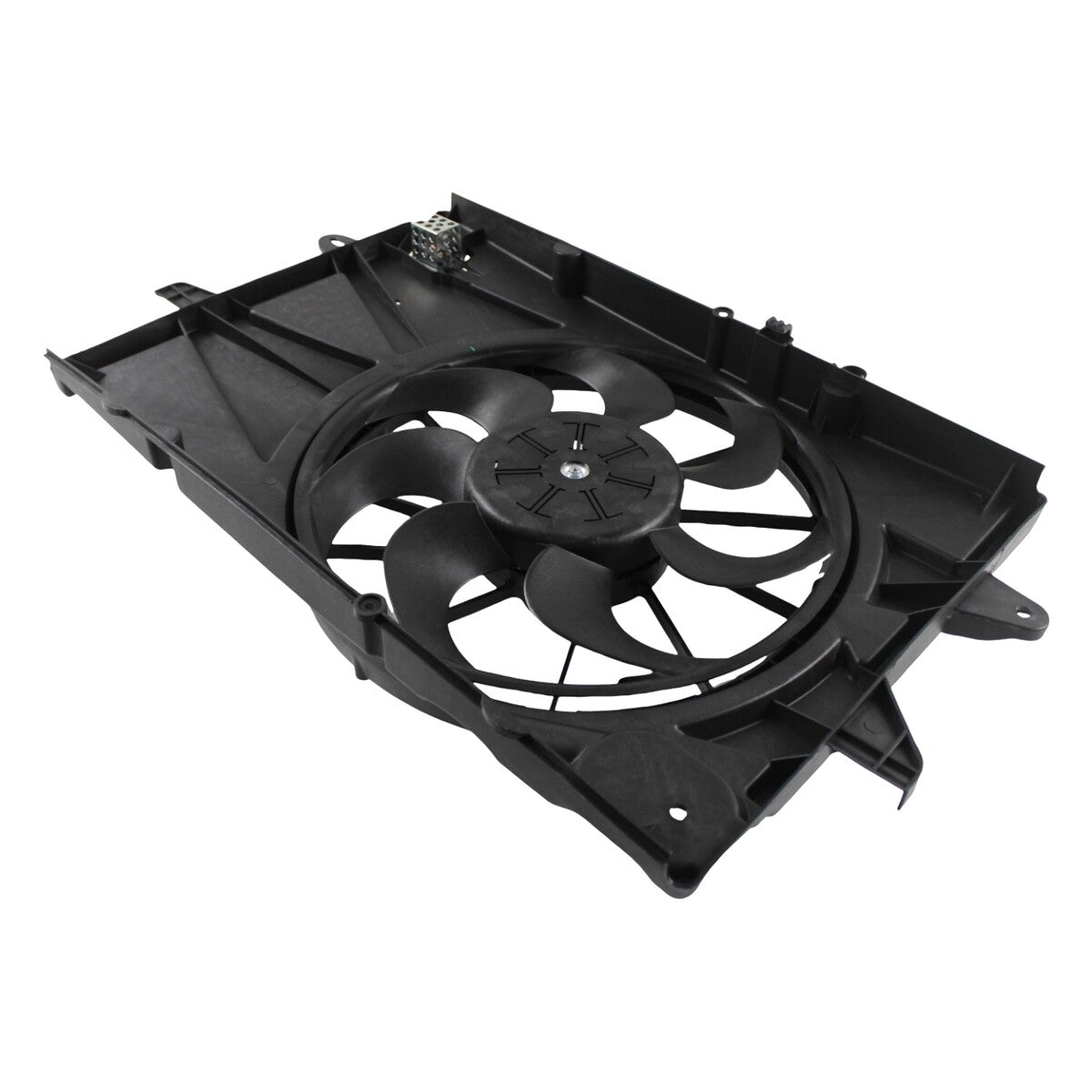 AC Condenser And Radiator Cooling Fan Kit for Chevrolet Equinox for GMC Terrain 2.4L