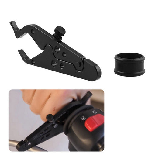 Universal Motorcycle Grip Cruise Control Throttle Lock Assist Retainer Wrist Q