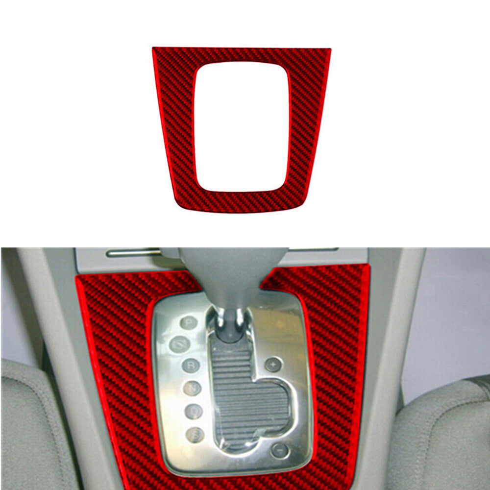 2Pcs Red Carbon Fiber Headlight Eyebrows Eyelids Cover Trim For Supra A90 v