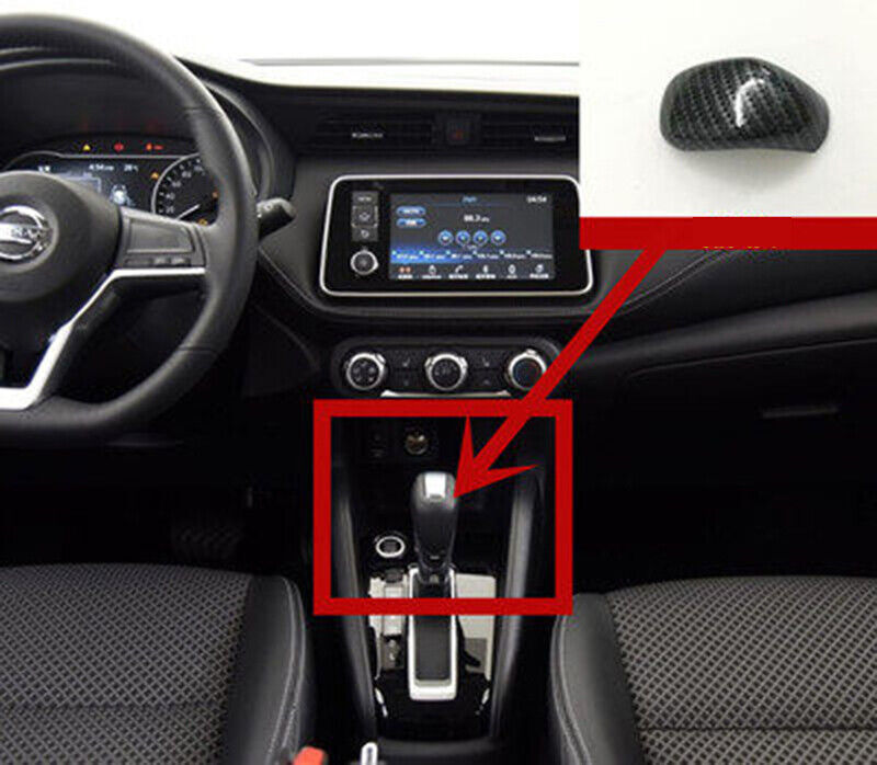 for Nissan Kicks 2018-2020 Carbon Fiber ABS Car Interior Kit Decor Trim 21P