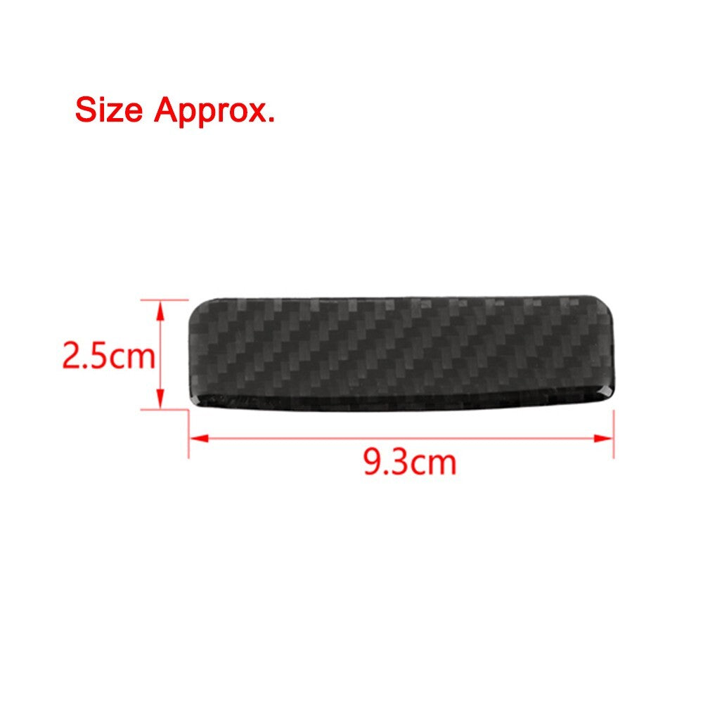 Carbon Fiber for Co -Pilot Storage Box Handle Switch Cover for Jeep Liberty 2007-2012