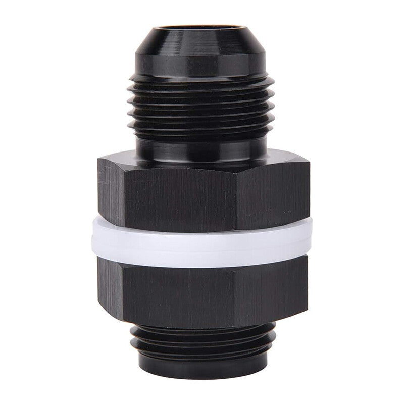 1pc Male 10AN Bulkhead Fuel Cell Fitting Adapter Aluminum Straight
