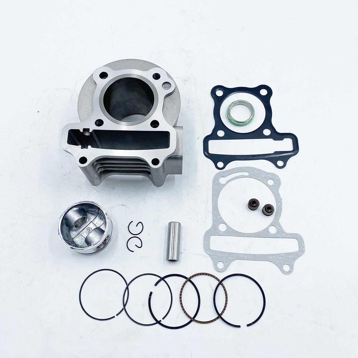 47mm Big Bore Cylinder Piston Rings kit For GY6 50cc 80cc ATV 139QMB Baja TaoTao