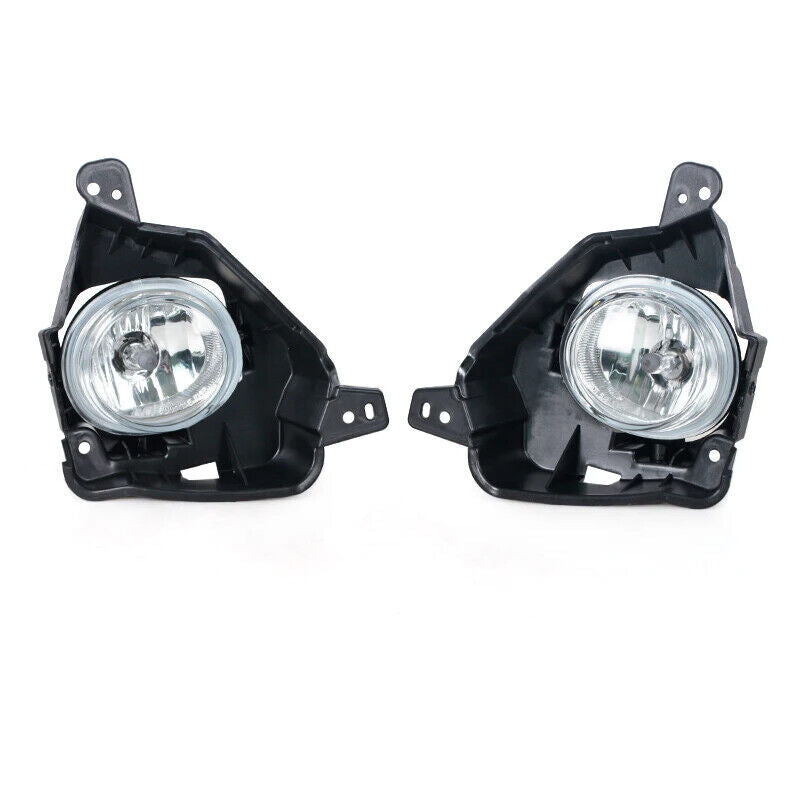 One set of DRL fog light kit for Mazda 2 Demio 2010 2011-2014.