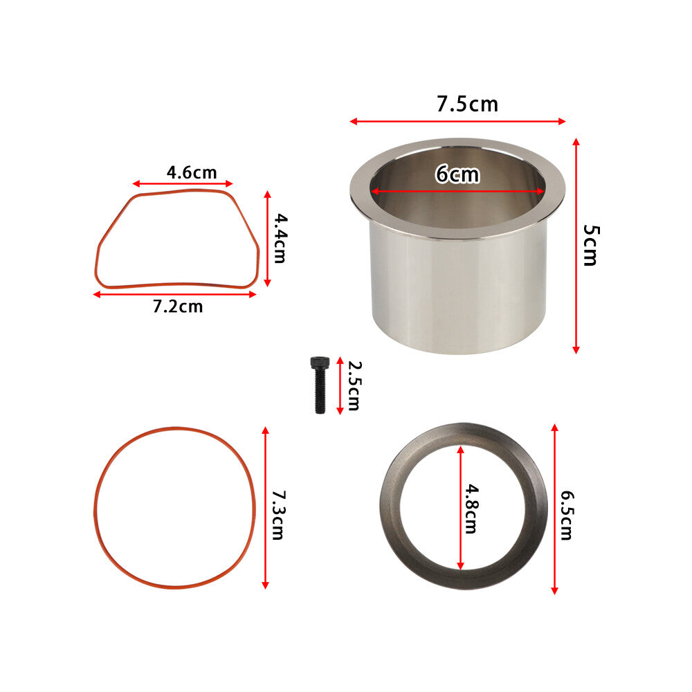 KK-4835 Air Compressor Cylinder Sleeve and Compression Ring Kit for Craftsman Q