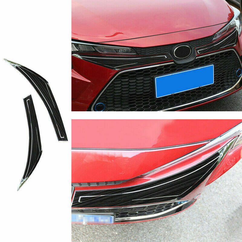2p Chrome Rear Tail Light Lamp Cover Trim Decor For Prado FJ120 2003-2009 v