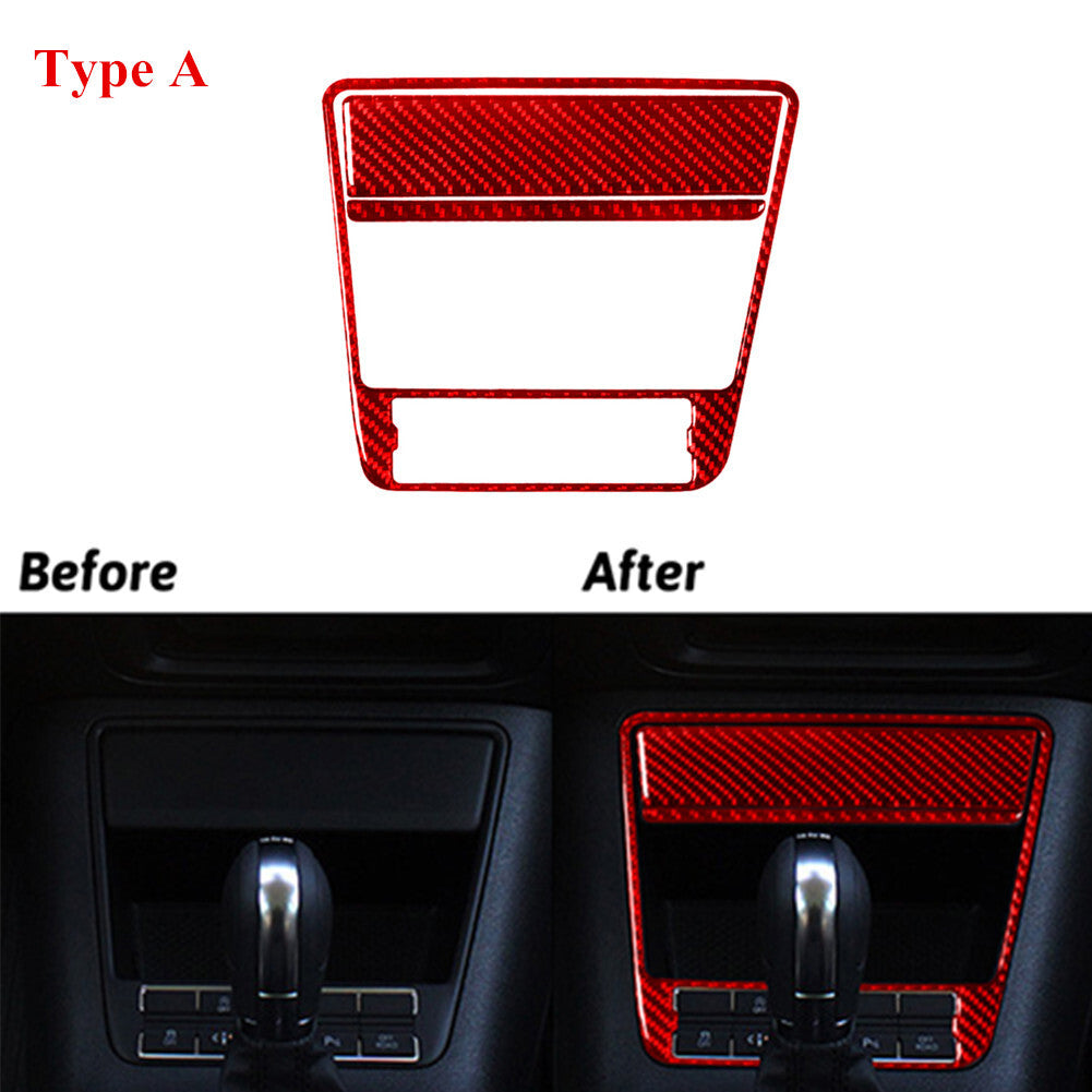 1Pc Carbon Fiber Driver Side Rear Door Strip Cover Trim for Suzuki Grand Vitara v
