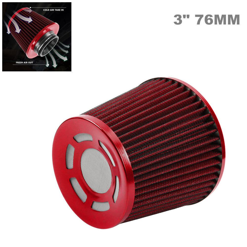 3-inch 76mm General Motors Cold Intake Air Filter High Performance Replacement - n