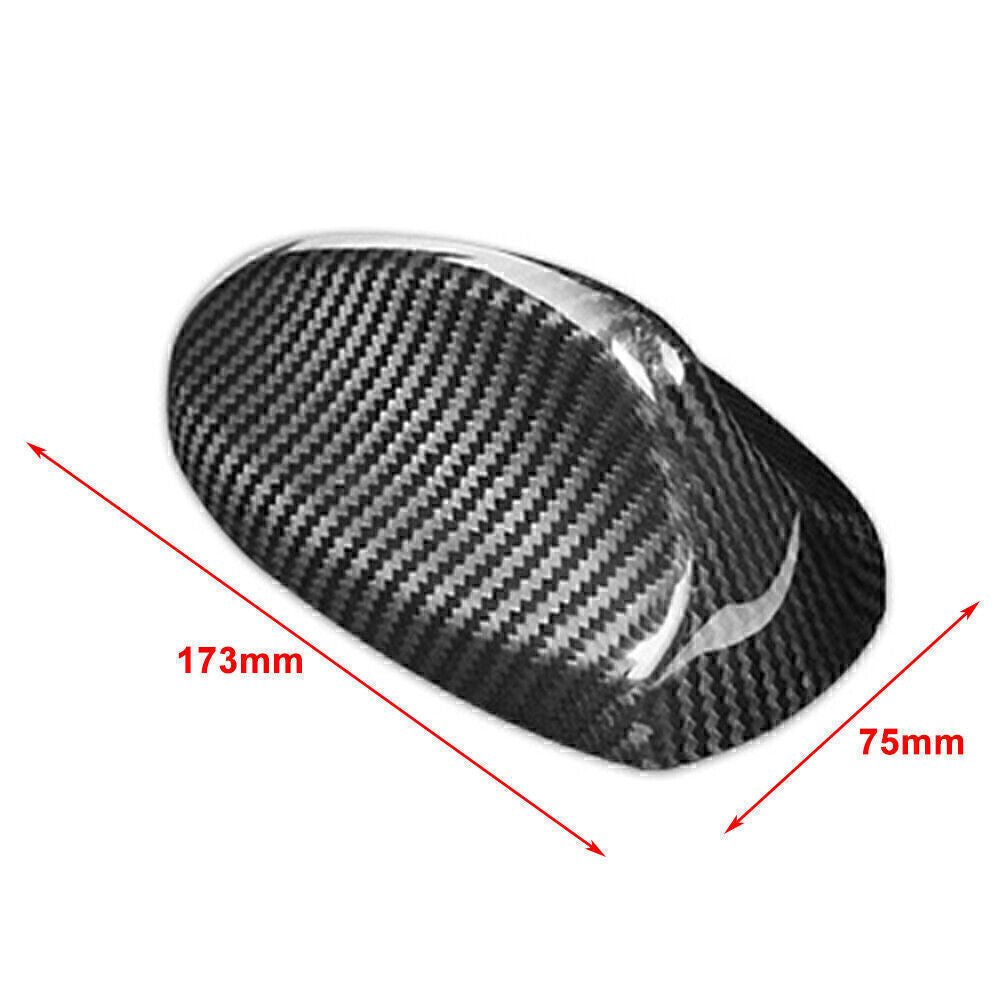 Carbon Fiber Shark Fin Antenna Cover Sticker Fit for Alfa Romeo Giulia for Stelvio Red