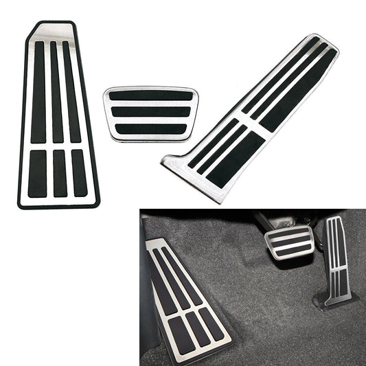 LHD Brake Gas Pedals Foot Rest Pedal Covers for Toyota Highlander for Camry RAV4 Q