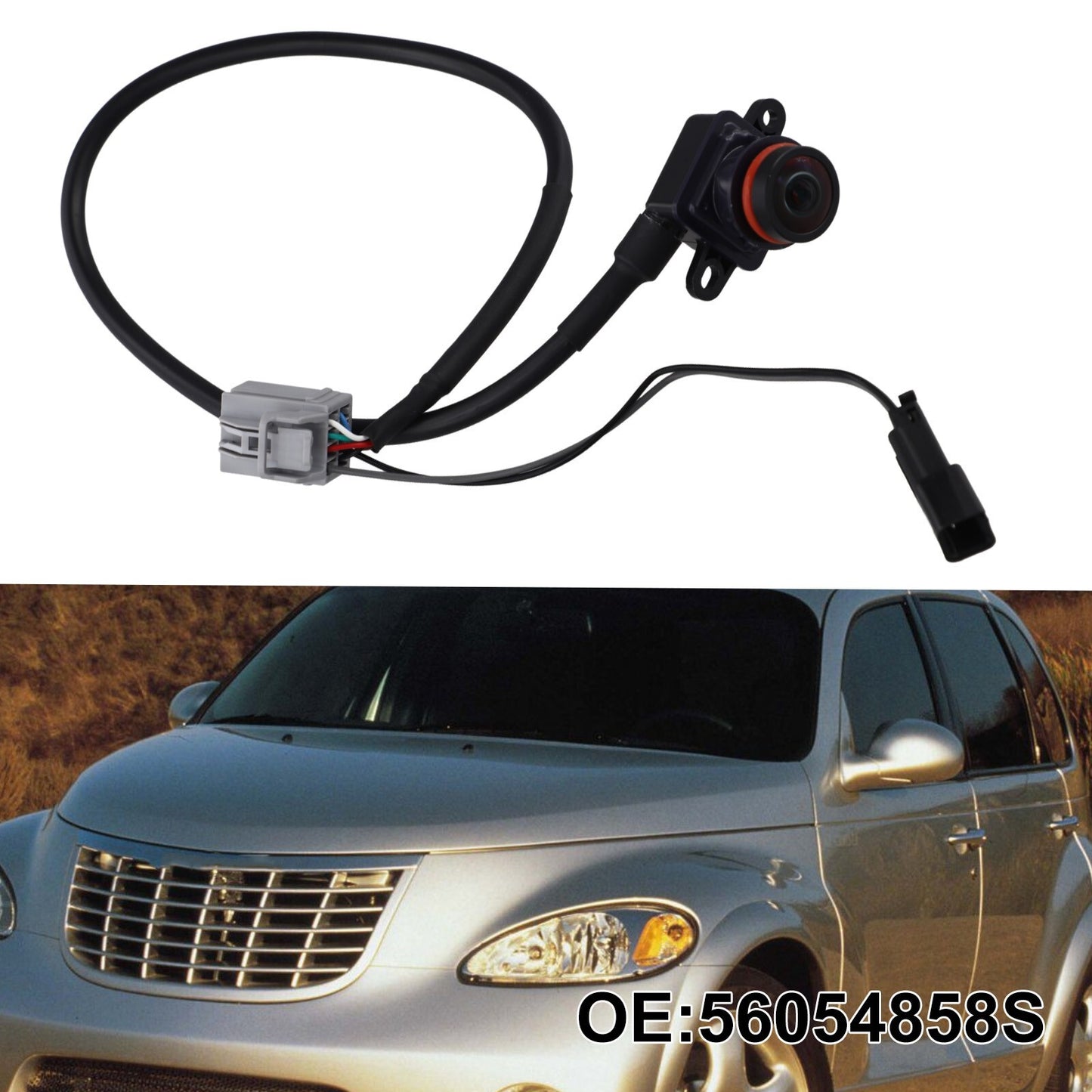 Car Reverse Rear View Backup Assist Parking Camera 56054858S for Fiat Freemont v