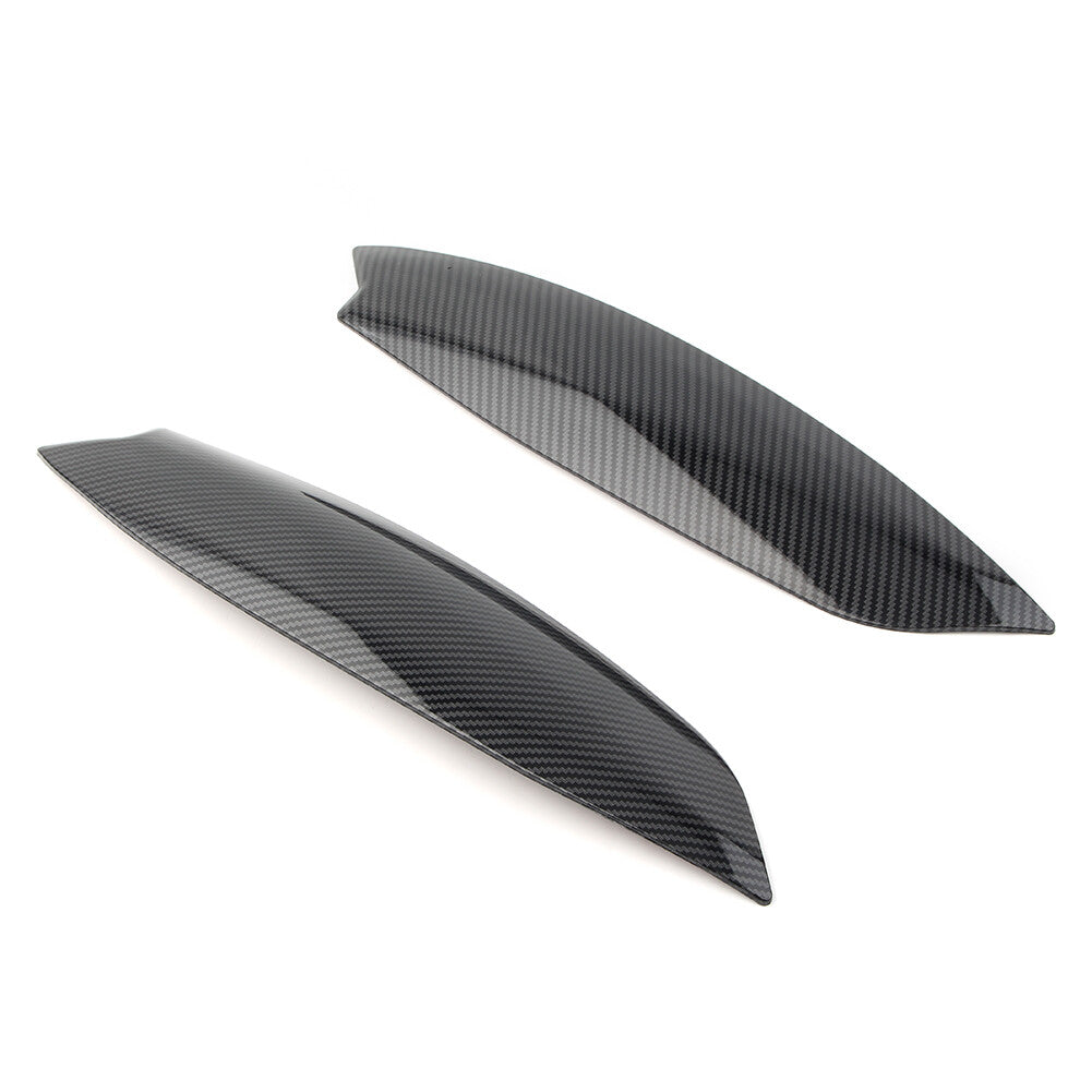 Carbon Fiber Headlight Eye Lid Eyebrow Cover FIt for VW for Golf 5 GTI R32 MK5 2004-2007