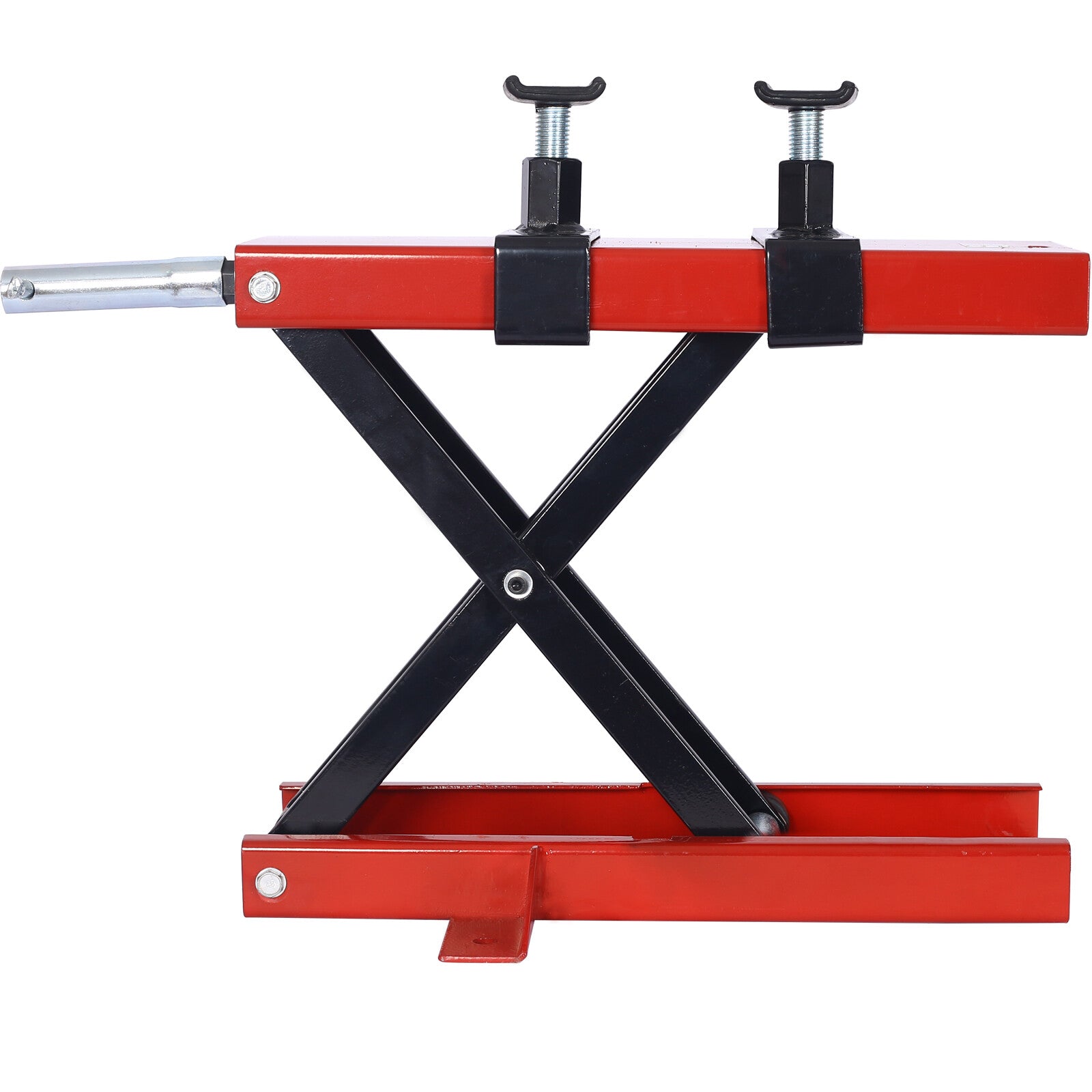 1100 lb motorcycle lifting scissor jack lifting repair wide bracket bicycle off-road vehicle
