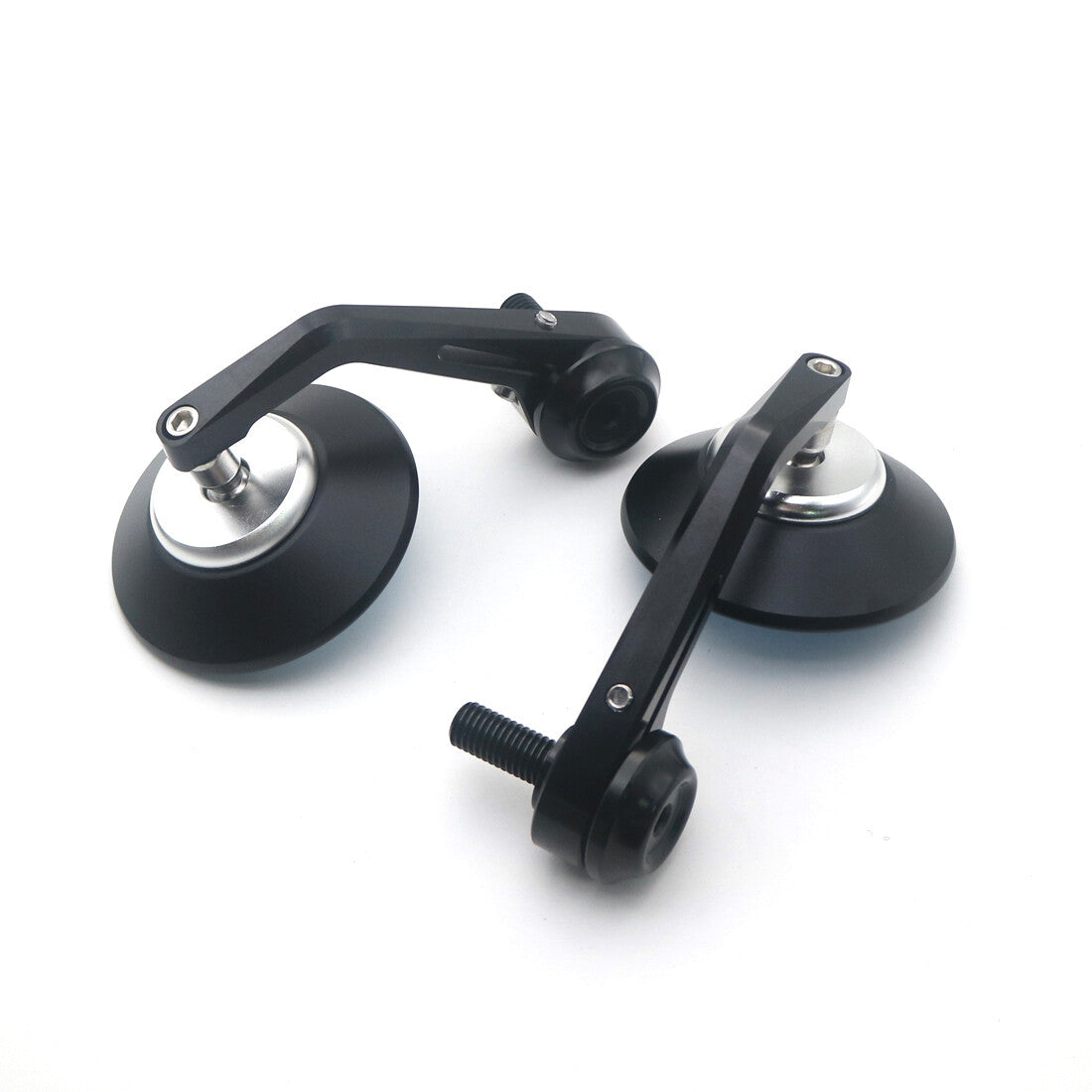 Pair CNC Handlebar end Side Mirror 12mm Bolt-on for BMW R nineT Scrambler Urban Q
