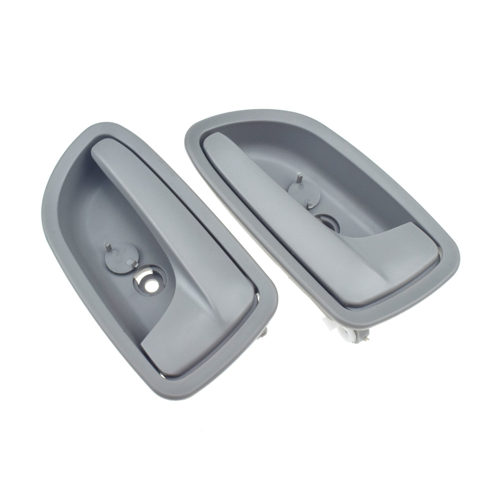 2 Pack Front Left and Right Interior Gray Door Handle LH Right Hand For 2003-2005 for Kia RIO - v