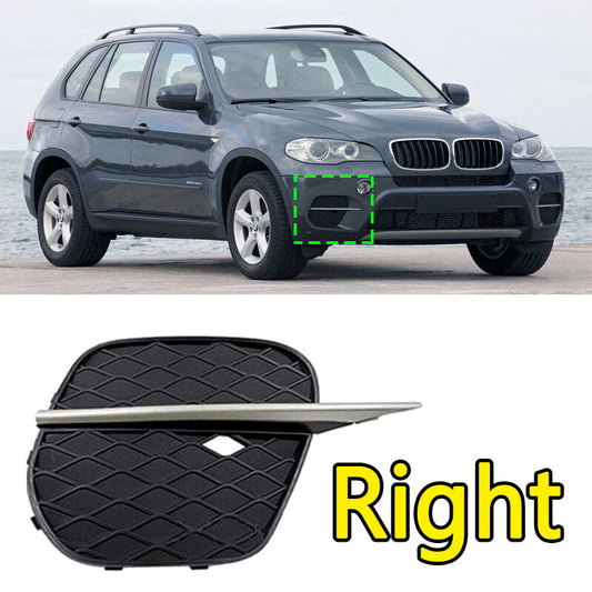 Right Fog Light Frame Fog Light Cover Grille for BMW X5 E70 LCI 2011 2012-2013