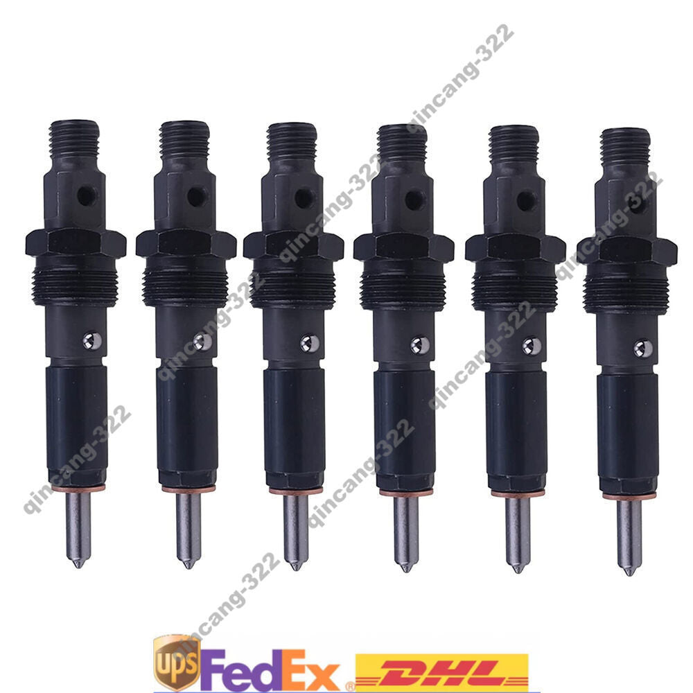 6X Fuel Injector 0432131753 3897596 for B5.9L for Dodge 6BTA B6.7 ISB6.7 QSB