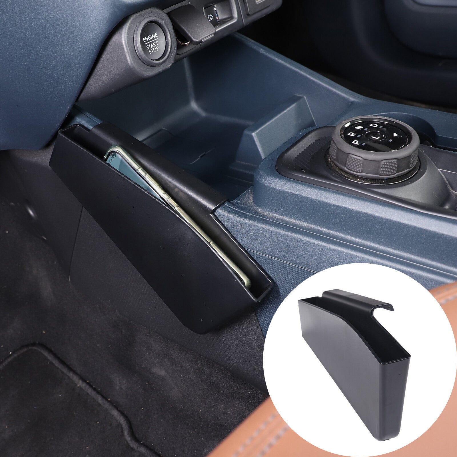 for Honda for Civic 11. 2022-2023 Carbon Fiber Console Cigarette Lighter Cover- v