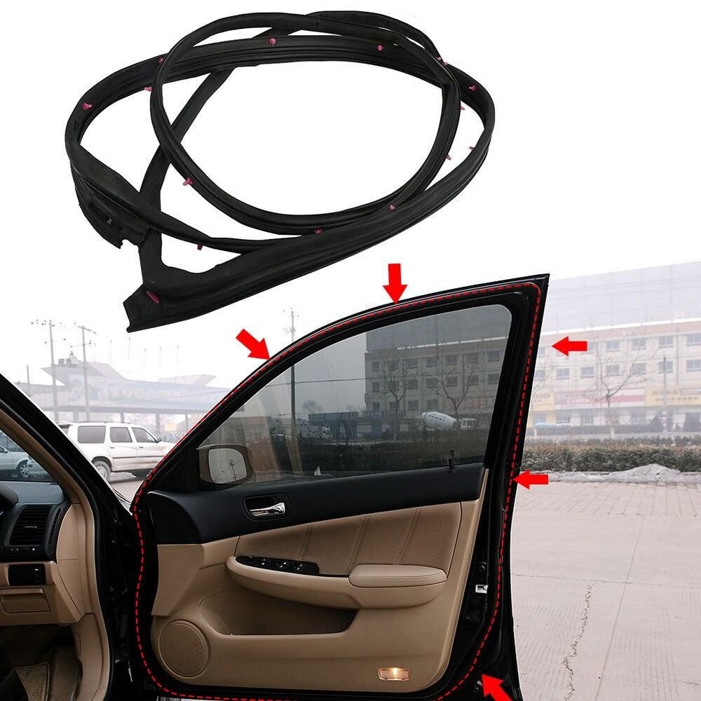 The front right side door weatherstripping seal rubber is suitable for Honda Accord sedans from 2003 to 2007. n