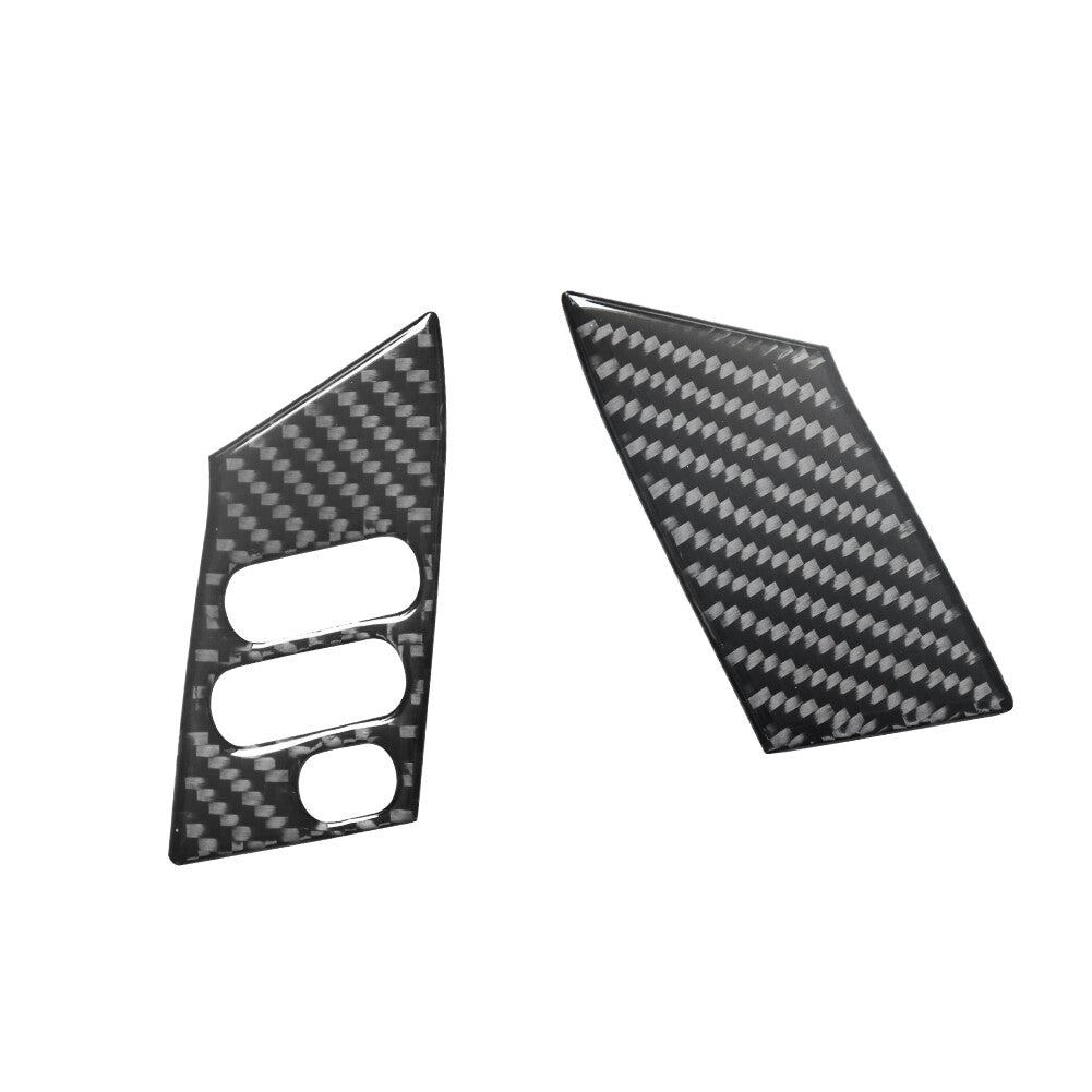 Red Carbon Fiber Speedometer Left Side Frame Cover Trim For Ranger 2019-22 v