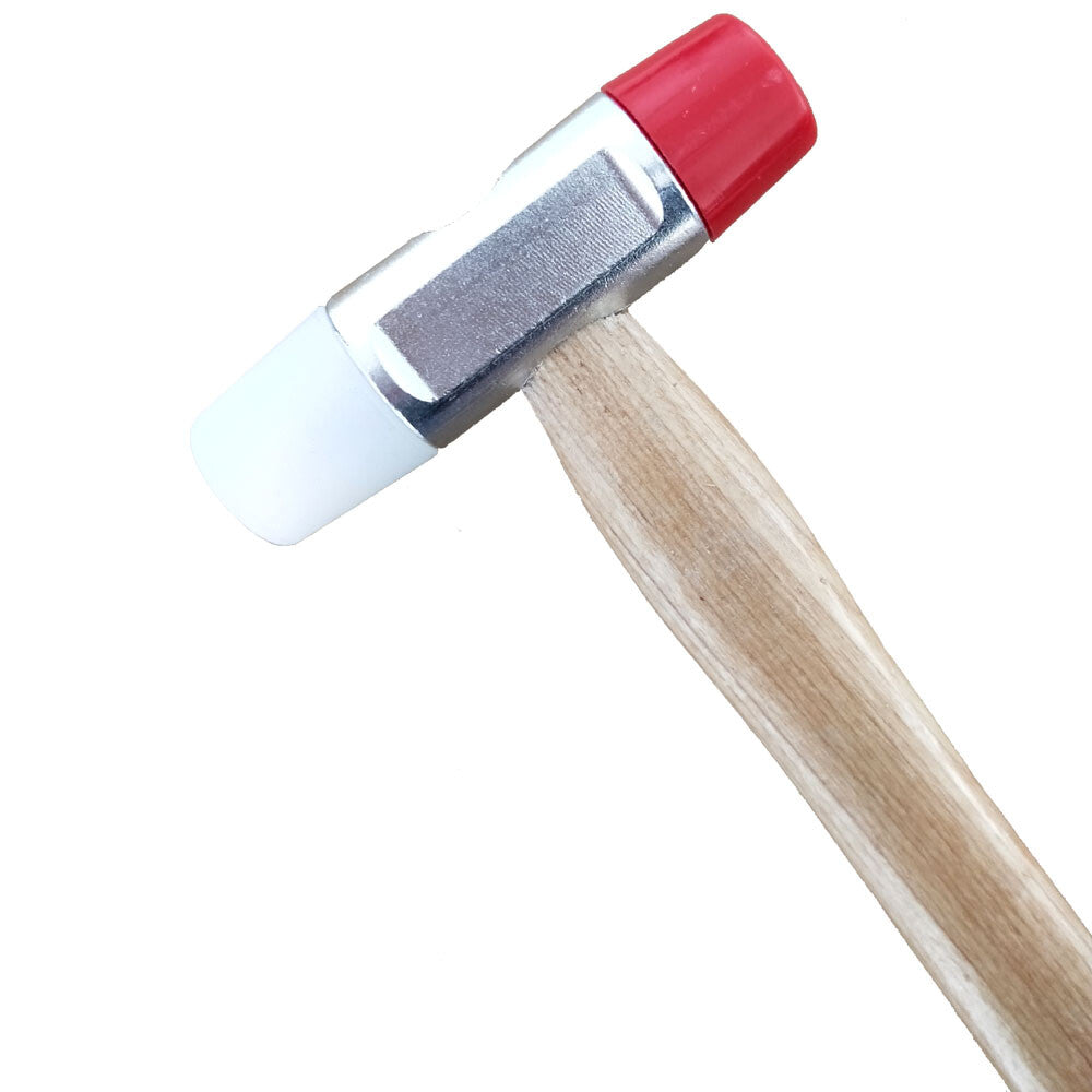 Paintless Dent Repair Tools,Rubber Hammer with Wooden Handle for Car Dent Repair v