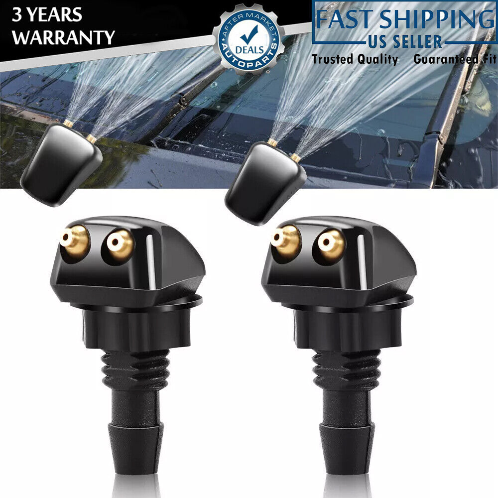 2PCS Washer Nozzles Fits for Kia for Chevrolet for Dodge for Buick Enclave 1998 2000-2020 Q