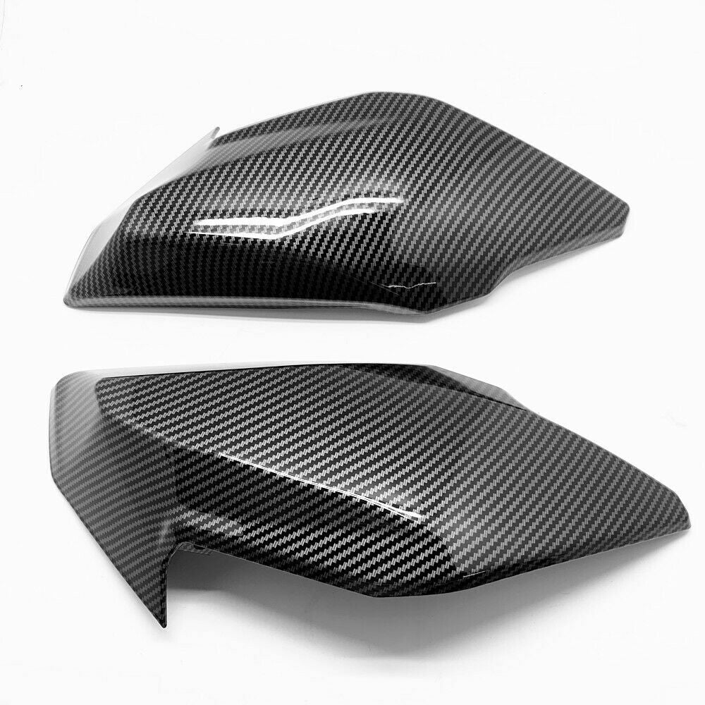 Front Side Tank Gas Fairing Pannel Cowl Carbon Fiber for Kawasaki Z650 2017-2019