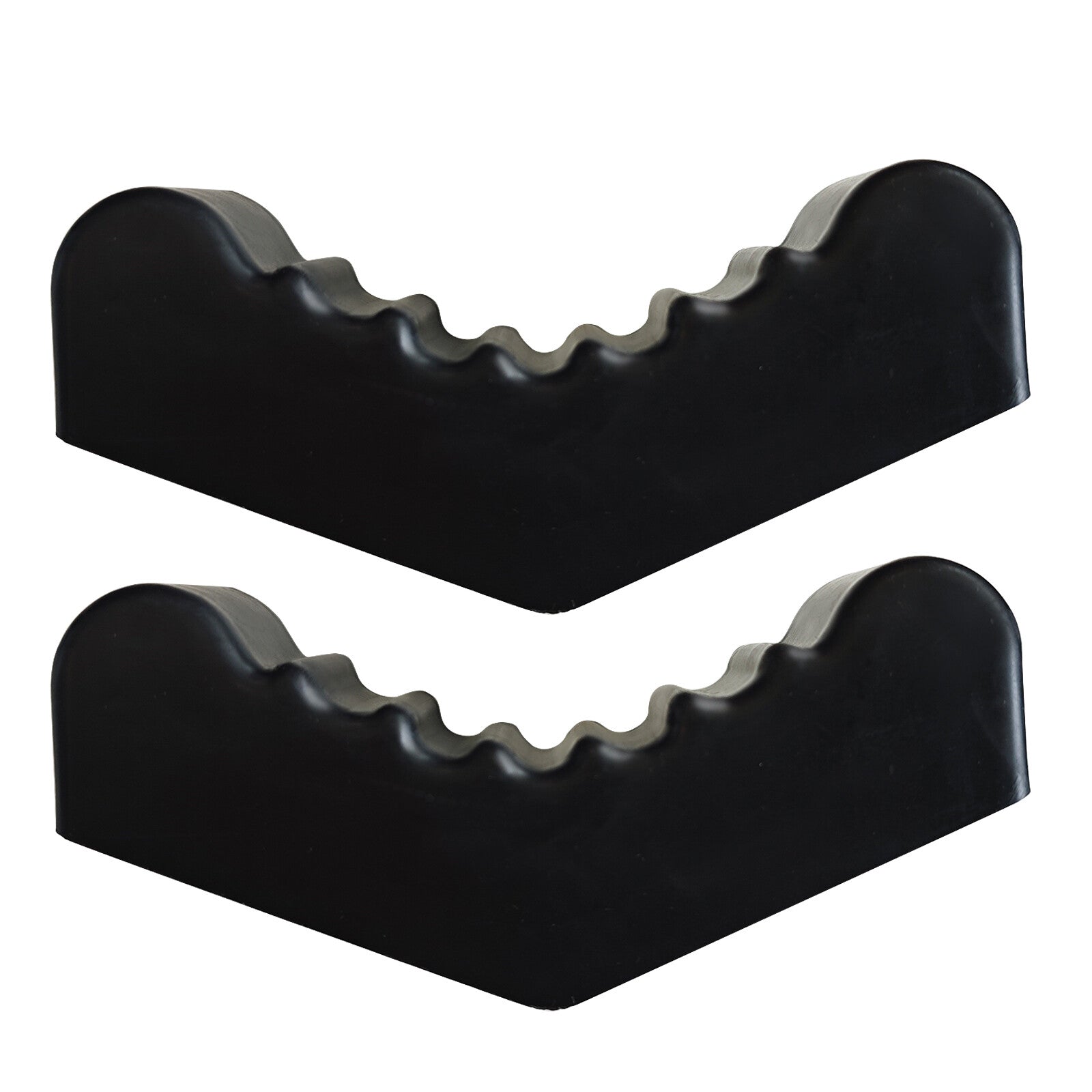 2X Rubber Car Jack Lift Pad Stand Pinch Weld Floor Frame Rail Adapter Jack Tool