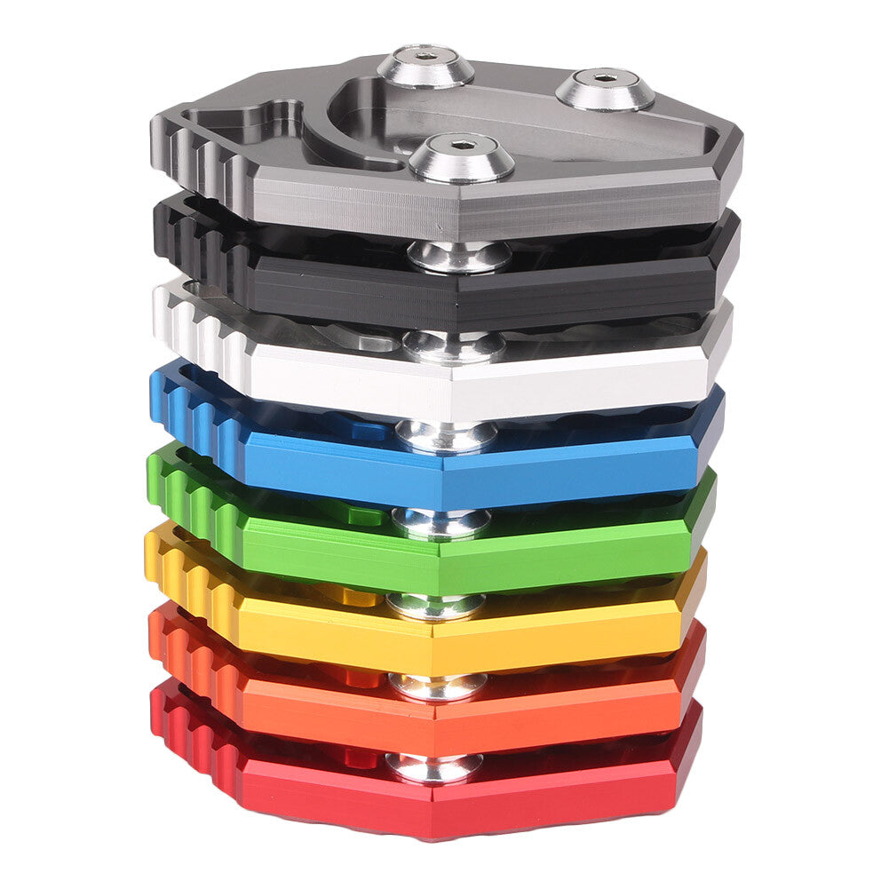 CNC Side Stand Kickstand Extension Plate Pad Fit for Kawasaki GTR1400 2008-2011 Q